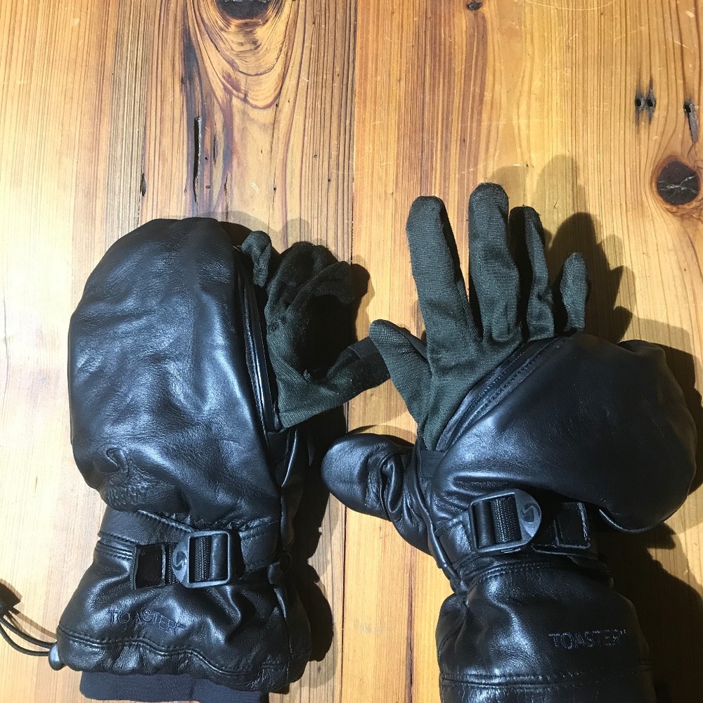 ❤️SOLD❤️ Swany Ski Snowboard Leather Mittens